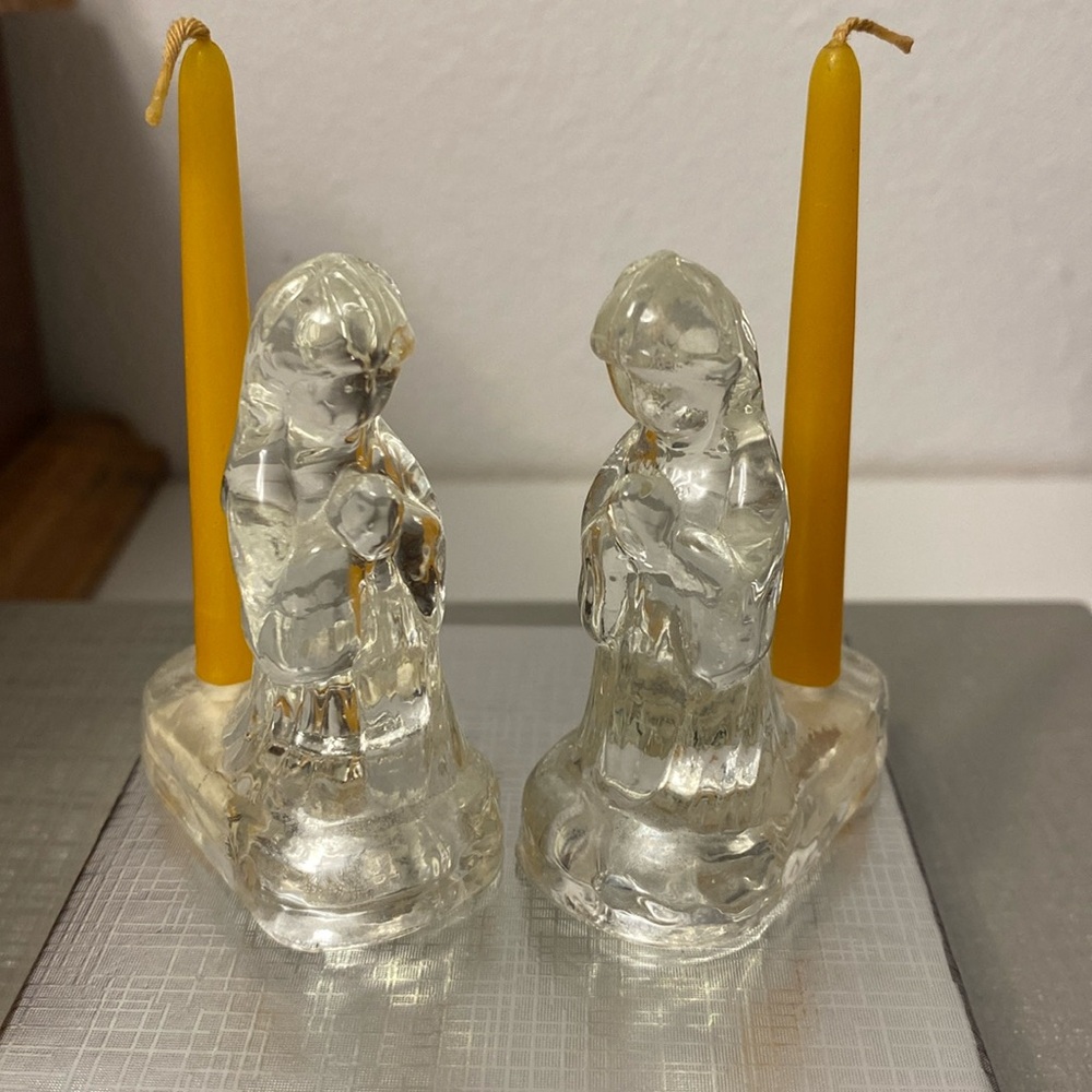 Biedermann mini candle holders set of two
